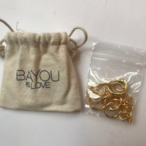 BAYOU WITH LOVE Oval Chain Bracelet NWOT - Picture 7 of 7